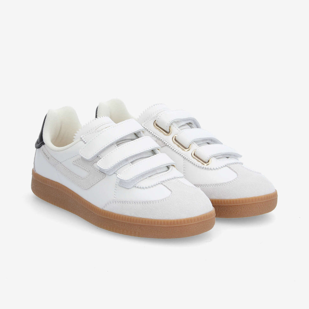 Sheffield Straps W - Nappa/Suede - White/White