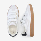 Sheffield Straps W - Nappa/Suede - White/White