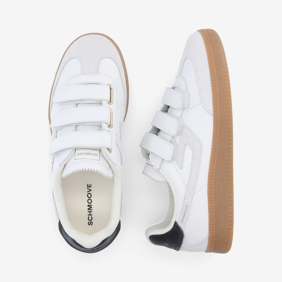 Sheffield Straps W - Nappa/Suede - White/White