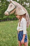 Short vaquero mediano Pippi - Selección Soor Ploom disponible en amaetc.com, concept store ecológico para niños
