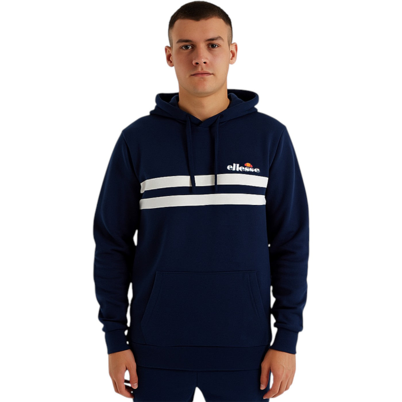 Sweat À Capuche Ellesse Homme Du S Au Xxl - Marine