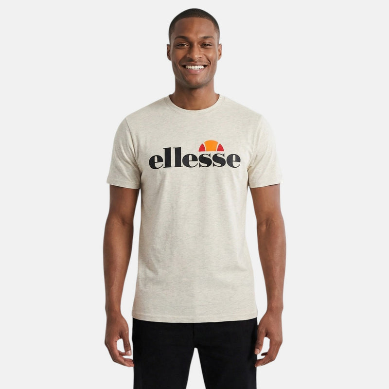 T-Shirt Manches Courtes Ellesse Homme - Ecru