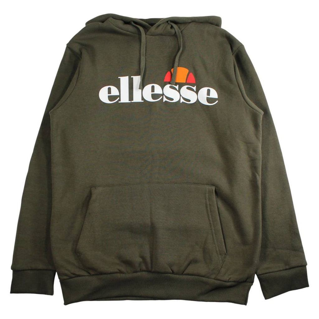 Sweat À Capuche Ellesse Homme Du S Au Xxl - Kaki