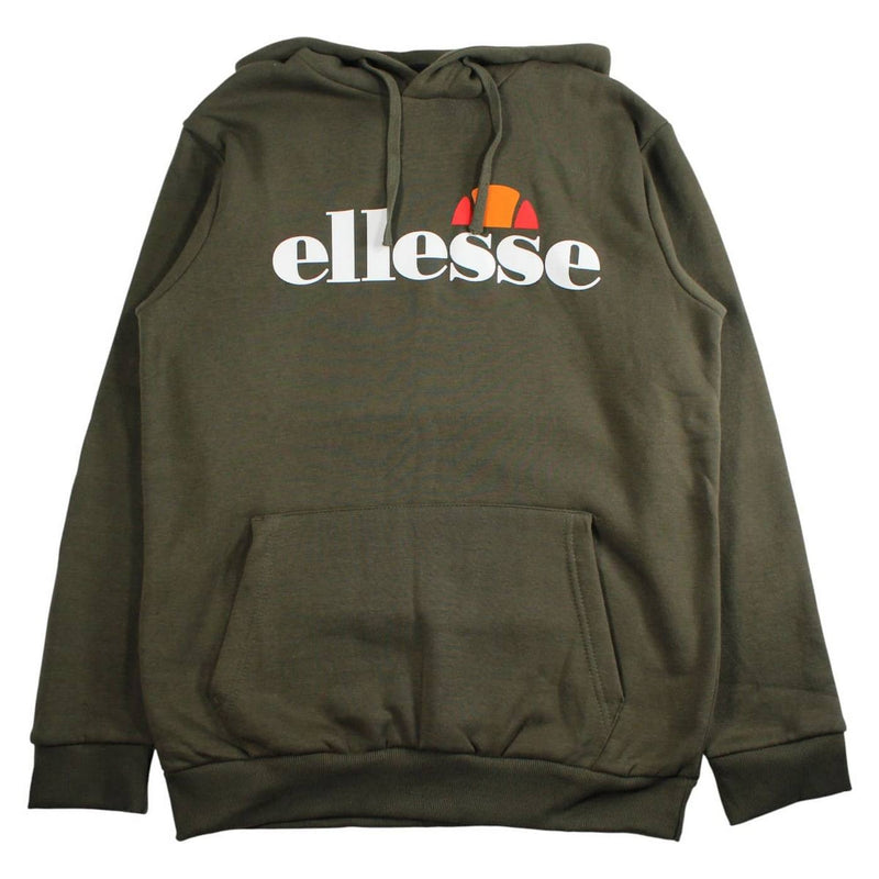 Sweat À Capuche Ellesse Homme Du S Au Xxl - Kaki
