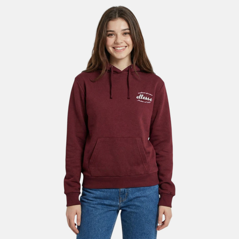 Sweat À Capuche Ellesse Femme - Bordeaux