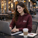 Sweat À Capuche Ellesse Femme - Bordeaux