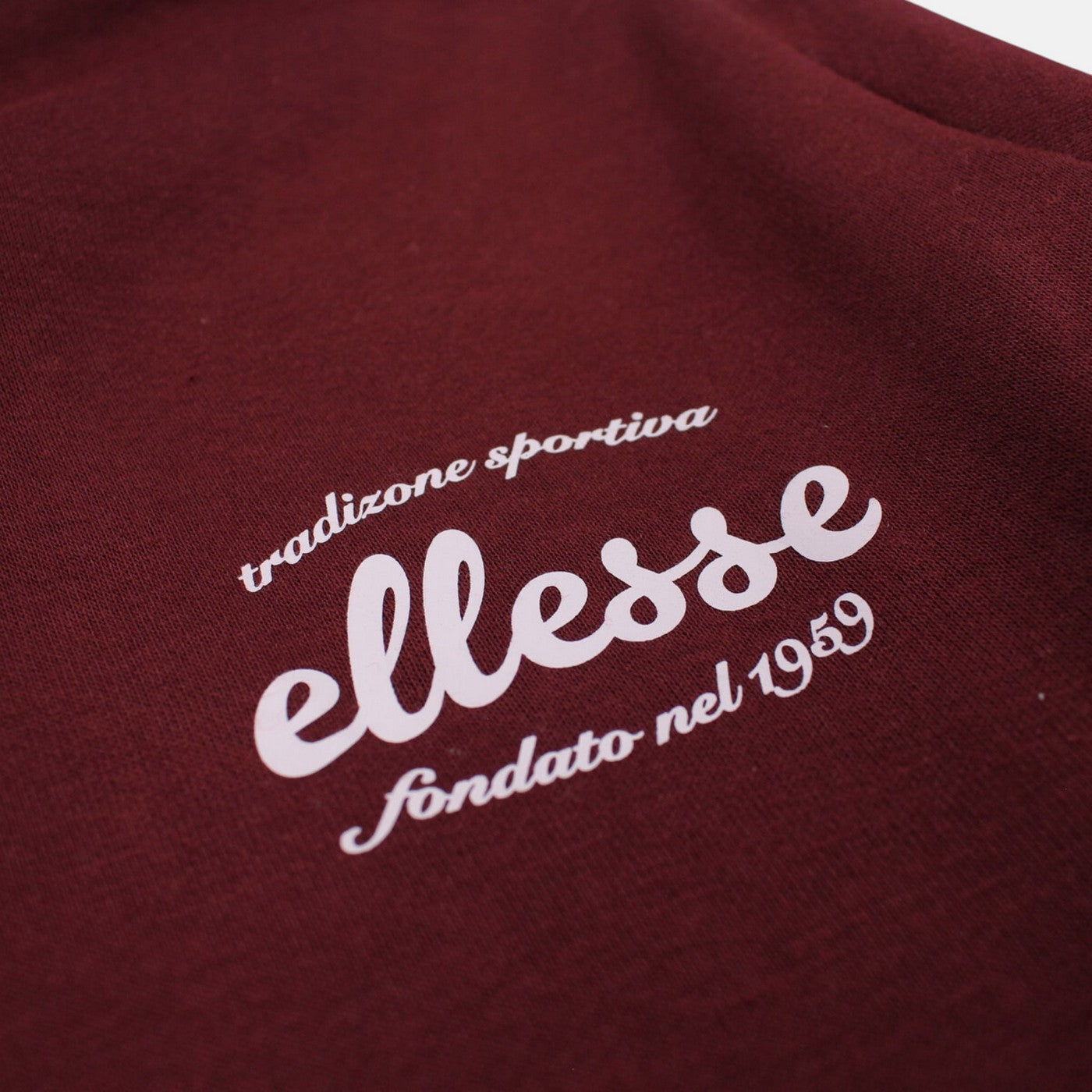Sweat À Capuche Ellesse Femme - Bordeaux