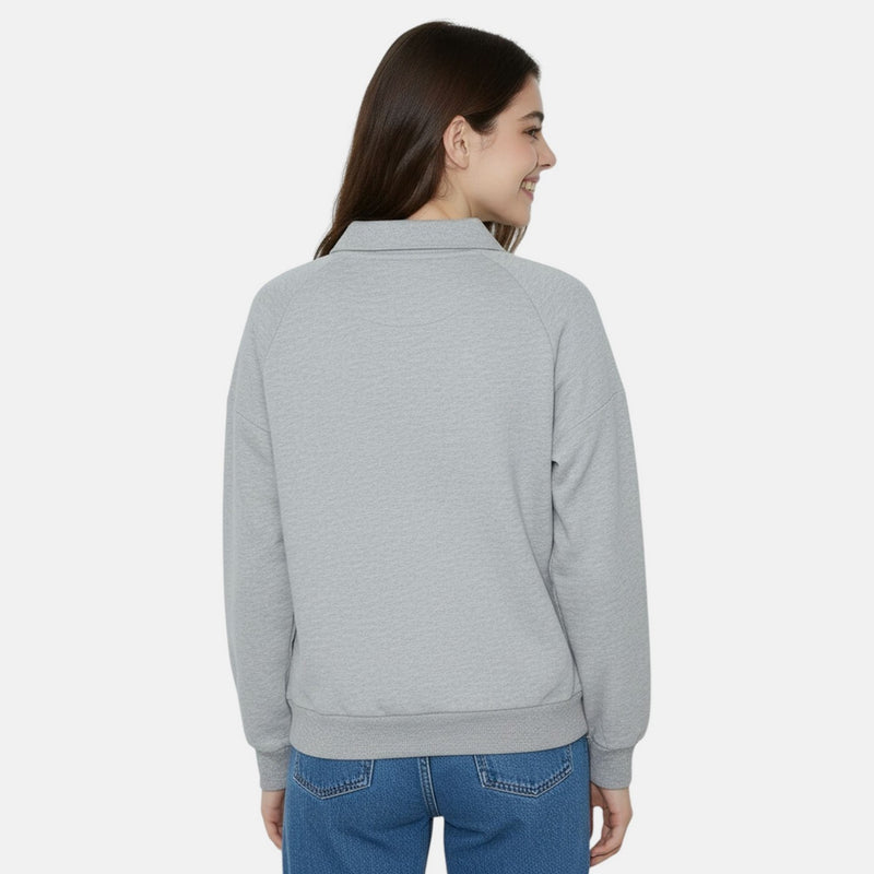 Sweat À Capuche Ellesse Femme - Gris