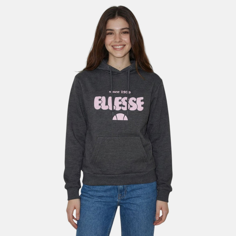 Sweat À Capuche Ellesse Femme - Gris Fonce