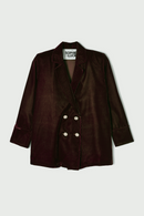 Veste Icon Velours Marron
