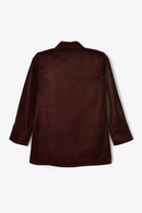 Veste Icon Velours Marron