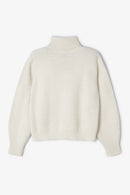 Pull Cygne Maille Blanc