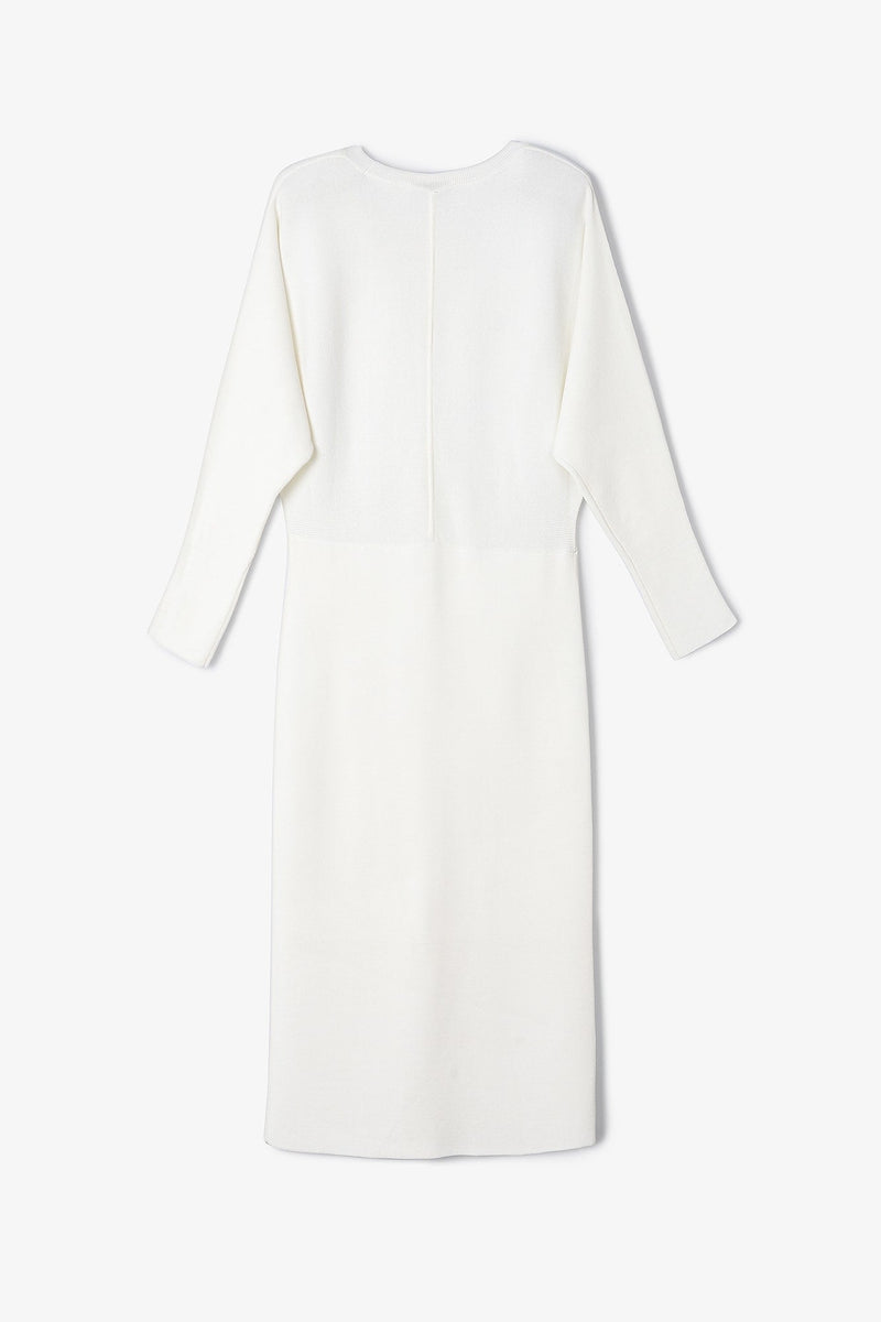 Robe Lucia Maille Écru