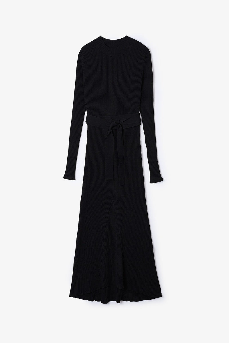 Robe Sofia Maille Noir