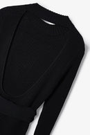 Robe Sofia Maille Noir