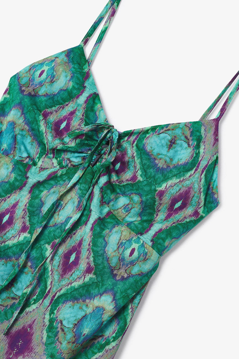 Robe Ibiza Indienne Vert