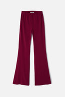Pantalon Sixties Maille Griotte