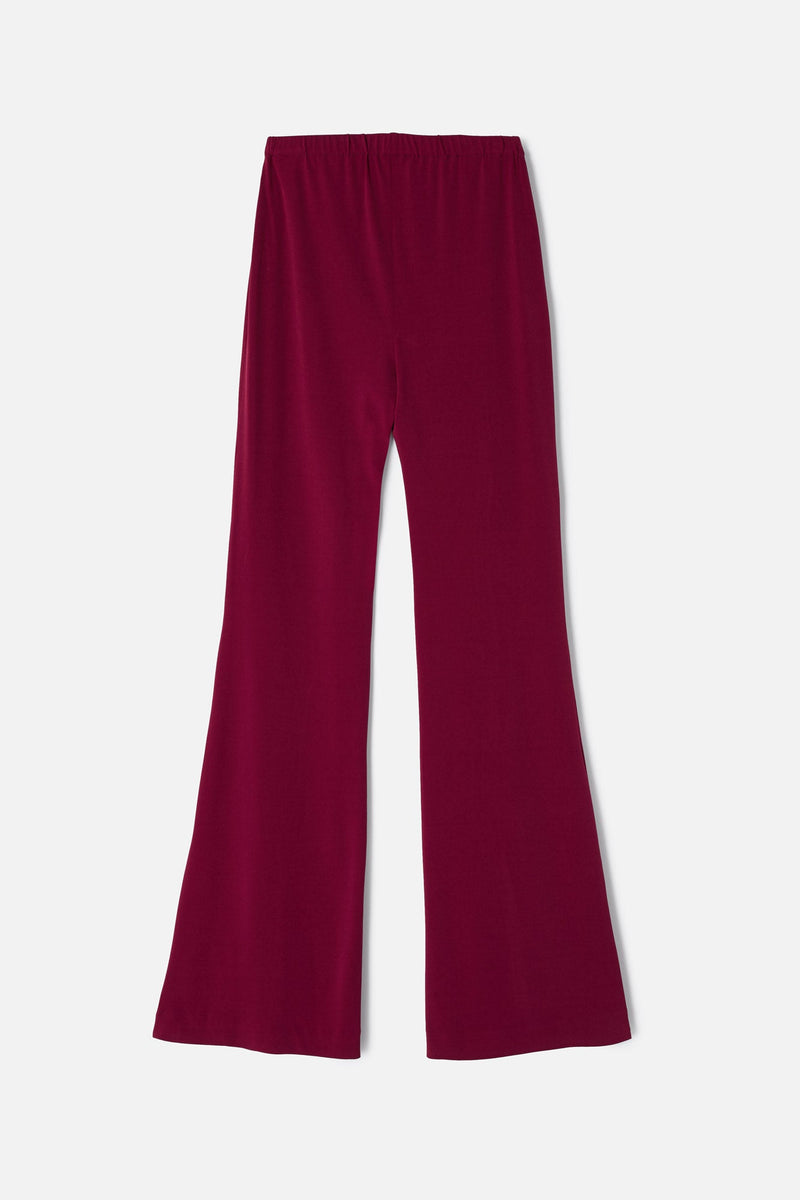 Pantalon Sixties Maille Griotte