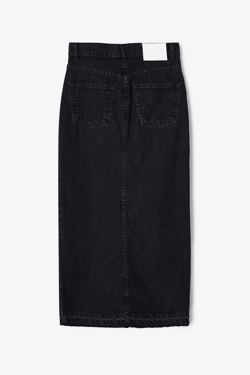 Jupe Denim Sergé Noir