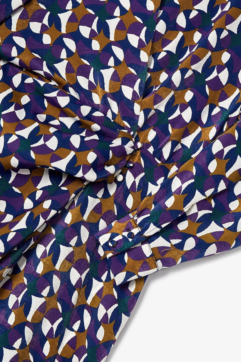 Robe Amanda Circo Morado