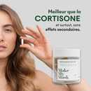 Le complément SOS plaques sèches de MakeMyMask meilleur que la cortisone, et surtout sans effets secondaires