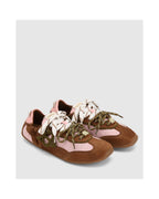 Sneakers Soul - Kakigroen/Roze - Dames