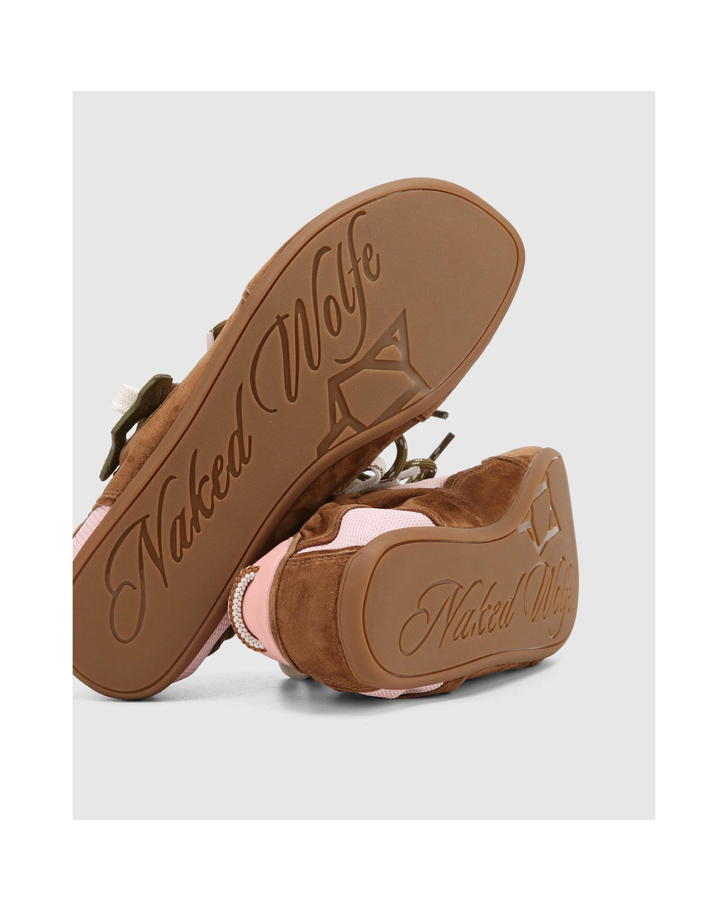 Sneakers Soul - Kakigroen/Roze - Dames