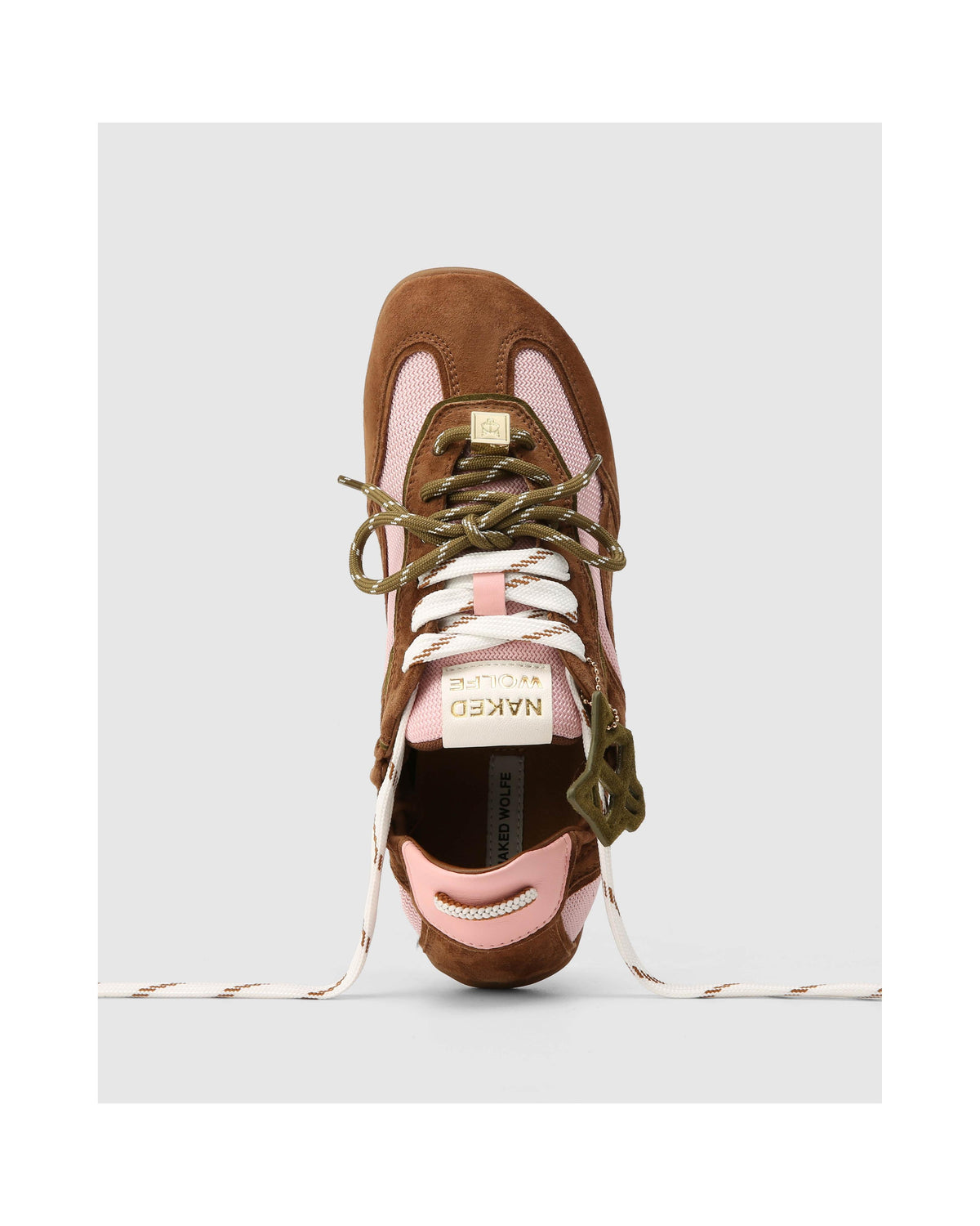 Sneakers Soul - Kakigroen/Roze - Dames