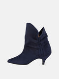 Make Me Like You Ankle Boots - Navy