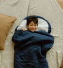 Sac De Couchage 4 Saisons Pingouin Coton - Bleu