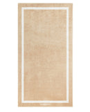 Serviette De Plage Unie - Sable / Crème