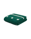 Serviette De Plage Square - Vert Impérial / Crème