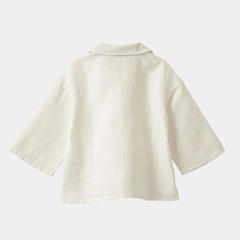 Blusa blanca menta verde - Selección caramelo disponible en amaetc.com, concept store eco-friendly para niños