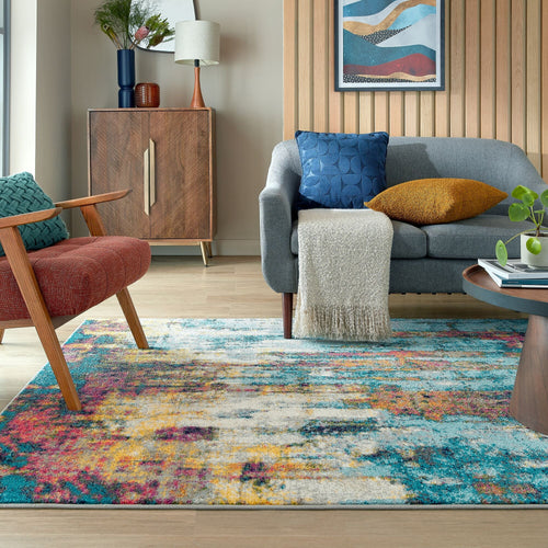 Abstraction - Tapis Rectangle