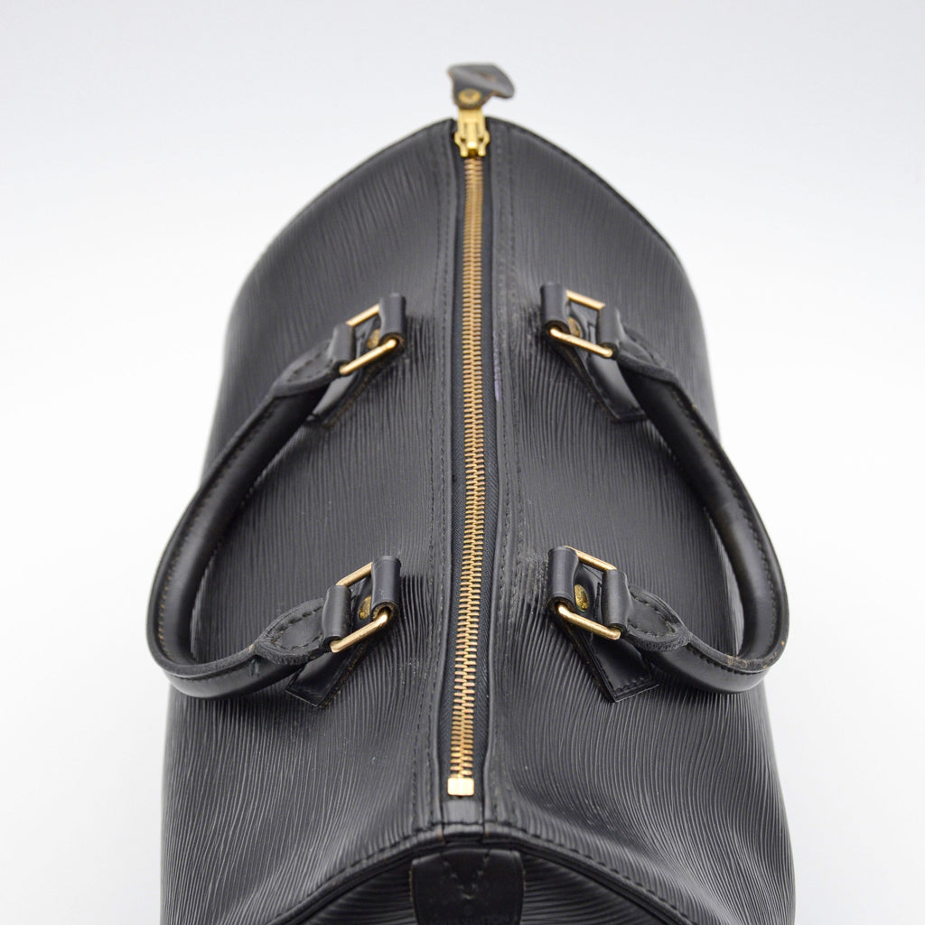 Louis Vuitton Speedy 30 Épi Negro