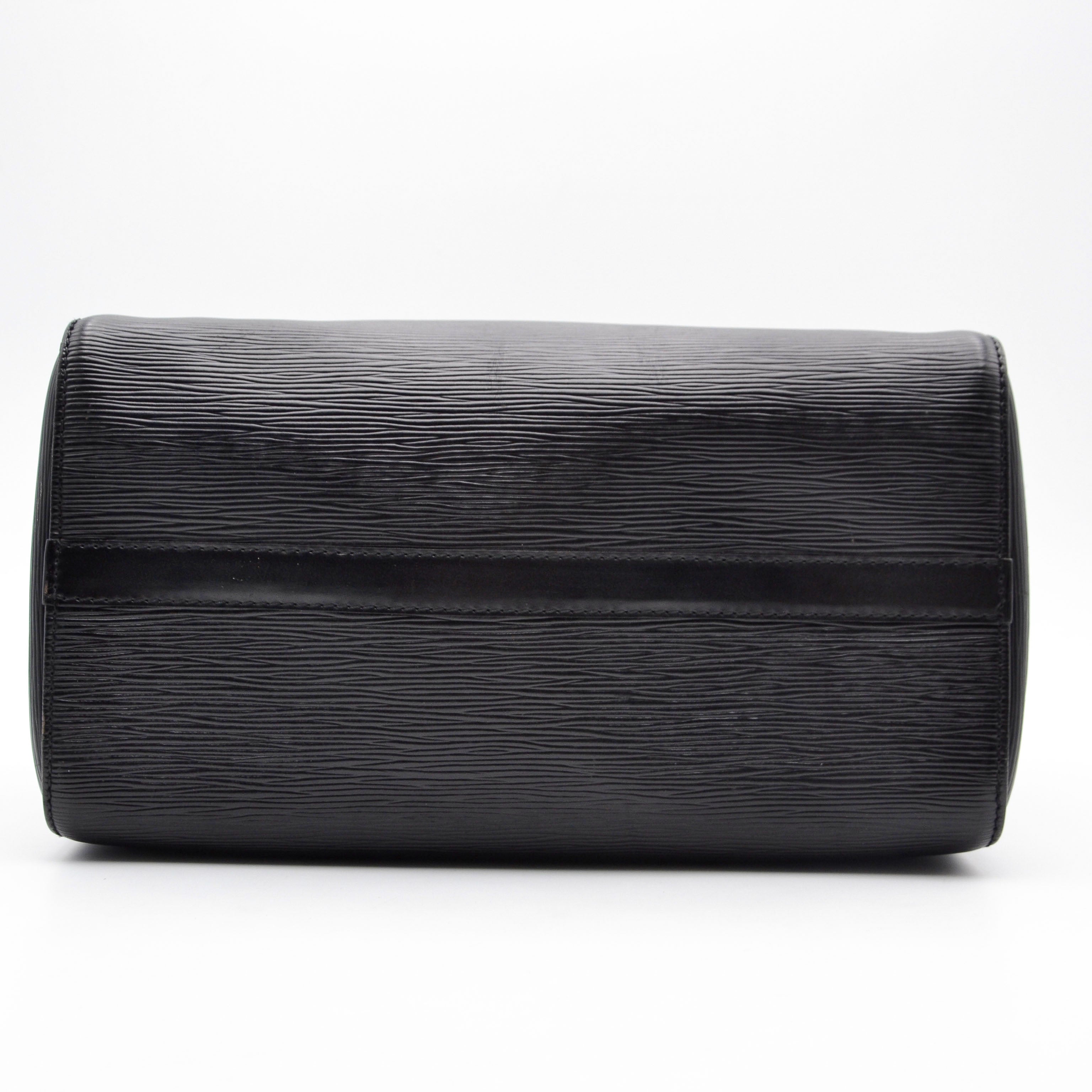 Louis Vuitton Speedy 30 Épi Negro