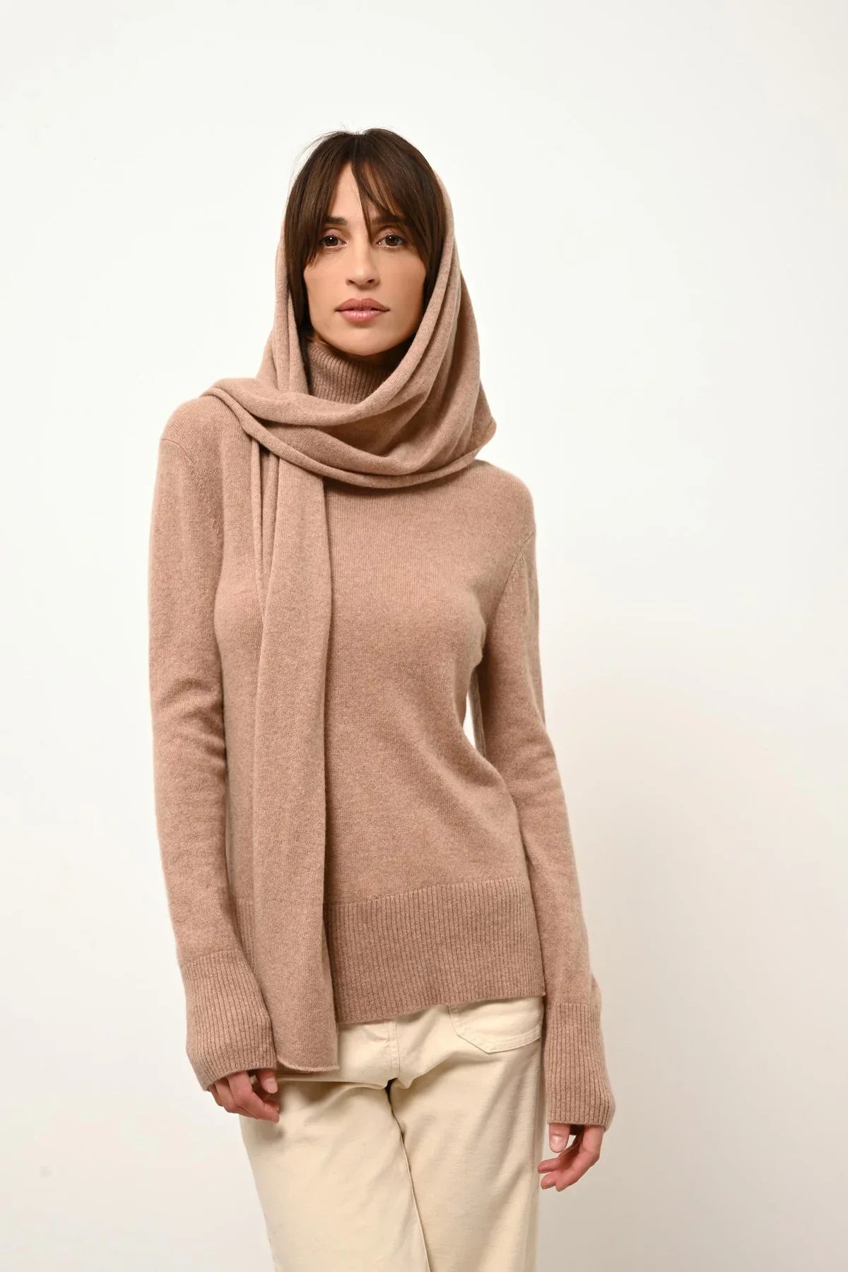 Scarf - Spencer - Camel Chiné