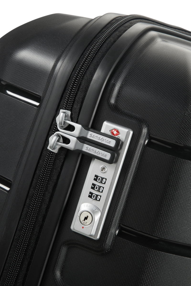 Valise Très Long Séjour Extensible À 4 Roues - Flux - Black