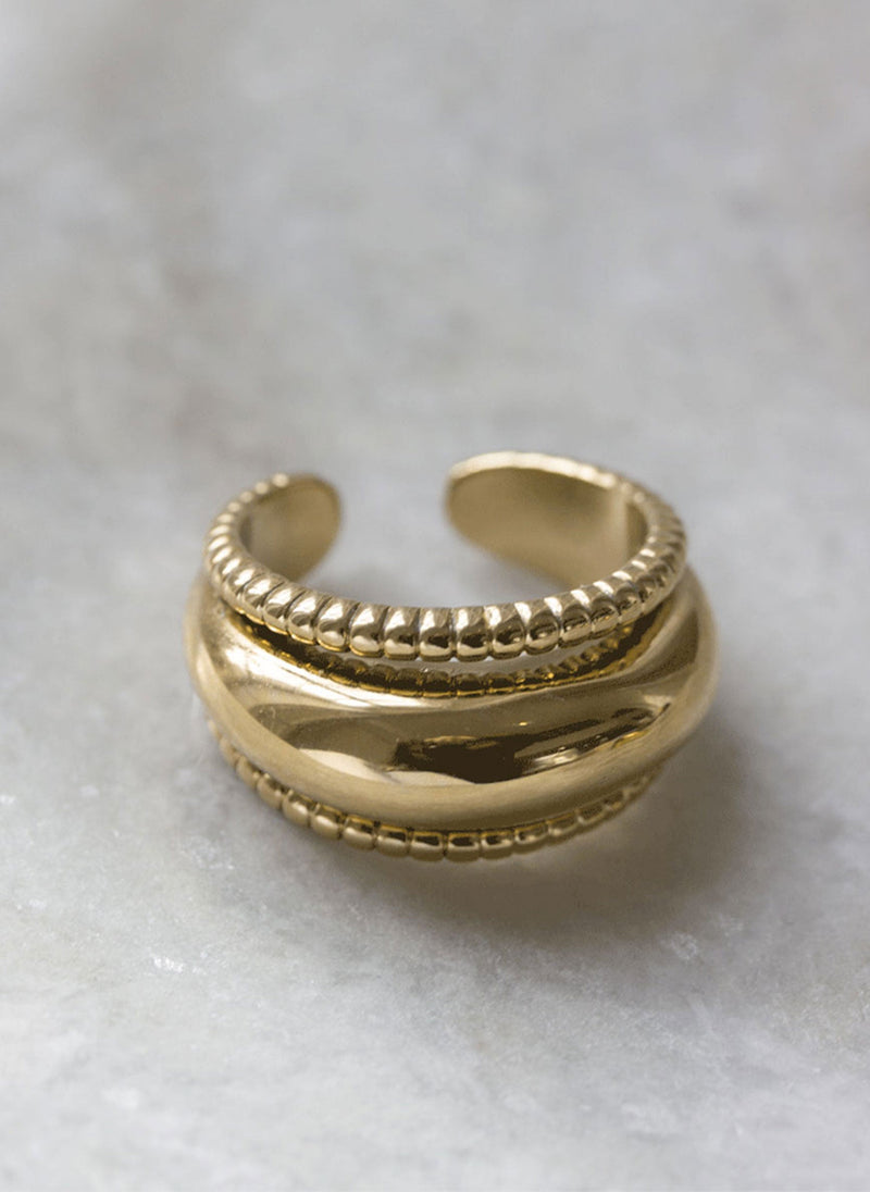 Bague Large Spiree