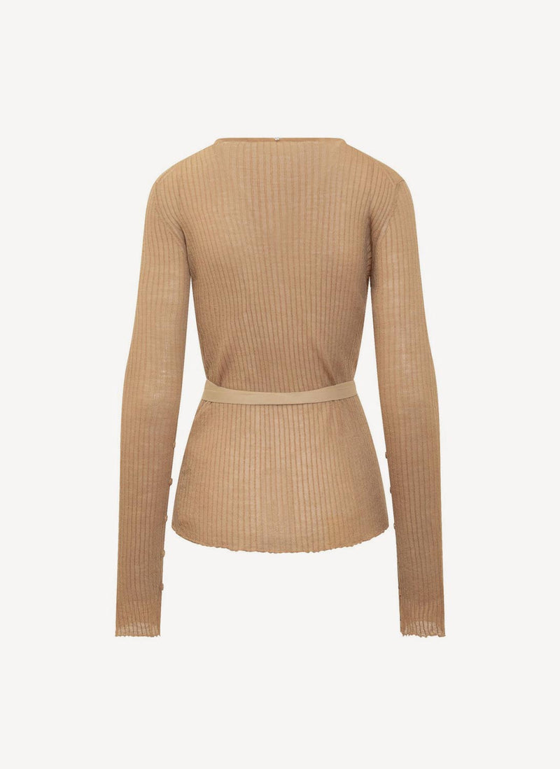 Sportmax - Cardigan - Nude - Femme