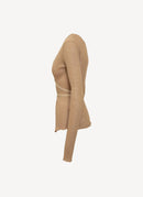 Sportmax - Cardigan - Nude - Femme