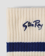 Sports Sock - Natural / Navy