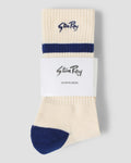 Sports Sock - Natural / Navy
