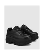 Sporty Trainers - Black - Women