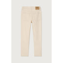 Le Fitte Cotton 100% 5-Pocket Trousers - Ecru - Women