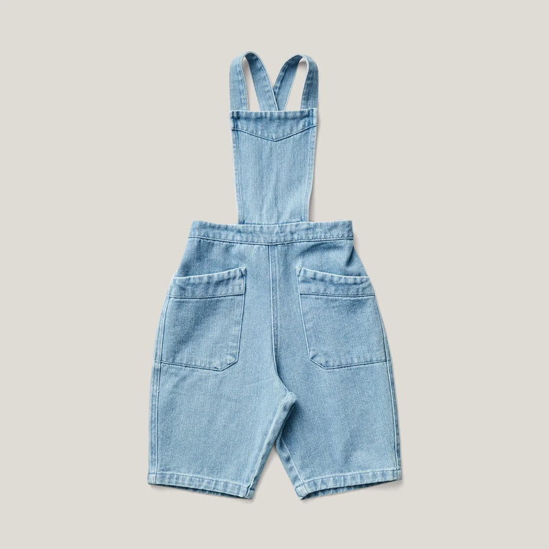 Mono vaquero Charlie con lavado claro - Selección Soor Ploom disponible en amaetc.com, concept store ecológico para niños