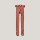 Collants pointelle terracotta - Sélection Soor Ploom à retrouver sur amaetc.com, concept store eco friendly pour enfants