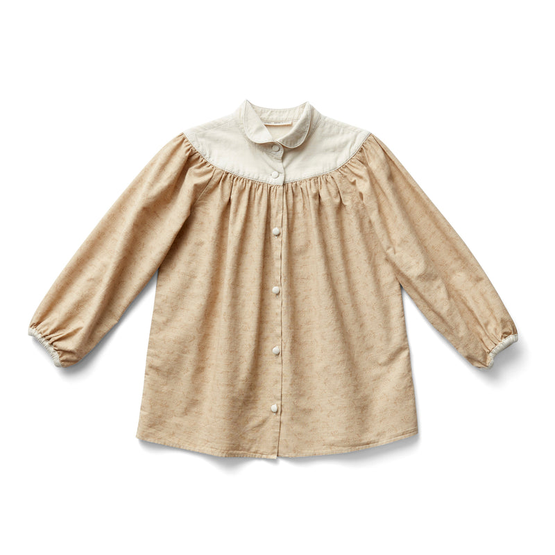 Blusa Luna caffe - Selección Soor Ploom disponible en amaetc.com, concept store eco-friendly para niños