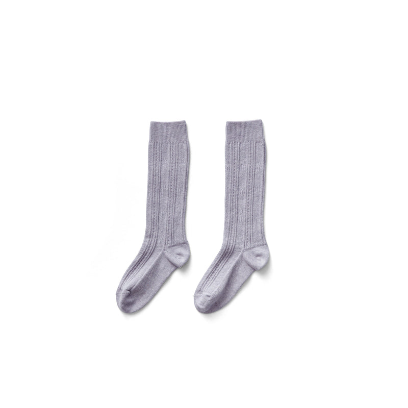 Calcetines altos Pointelle bergamota - Selección Soor Ploom disponible en amaetc.com, concept store ecológico para niños