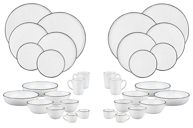Service Complet Pure - 32 Pièces - Blanc Neige